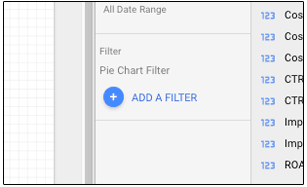 Filtros Data Studio