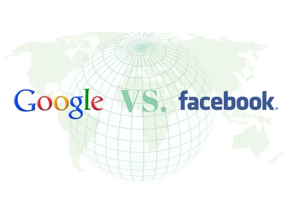google vs facebook