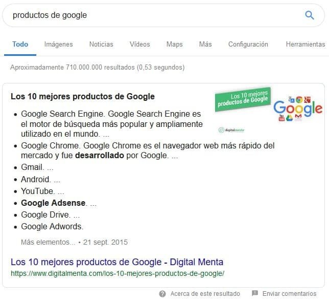 palabras clave seo