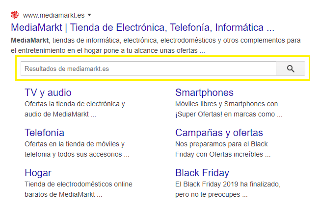 Datos Estructurados Cuadro De Busquedas