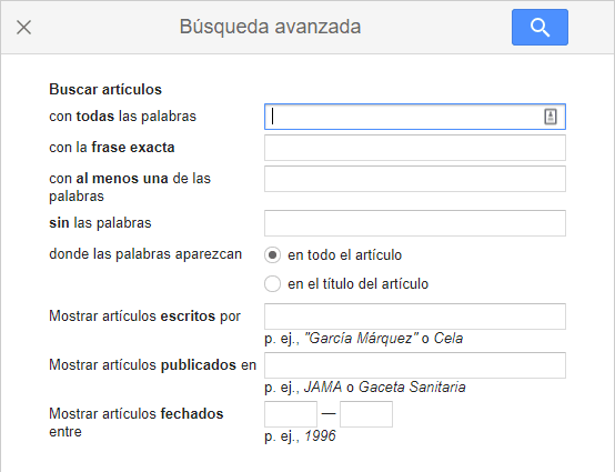 Google Academico Busqueda Avanzada