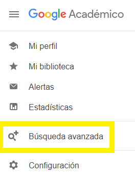 Google Educativo Busqueda Avanzada