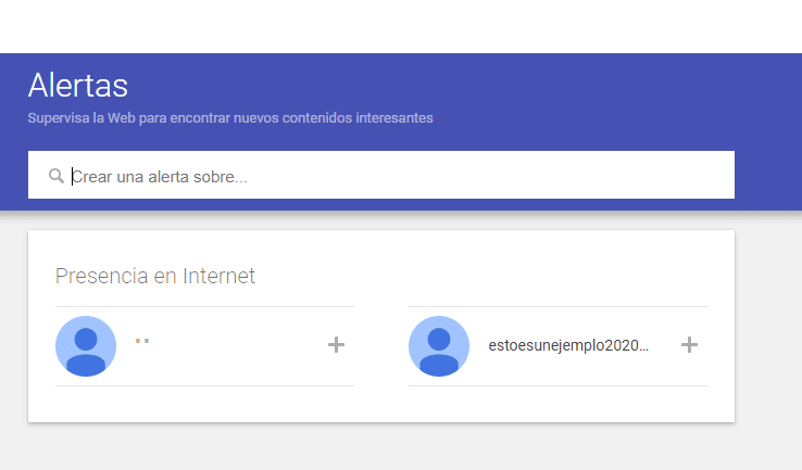 Acceso Cuenta Alertas De Google