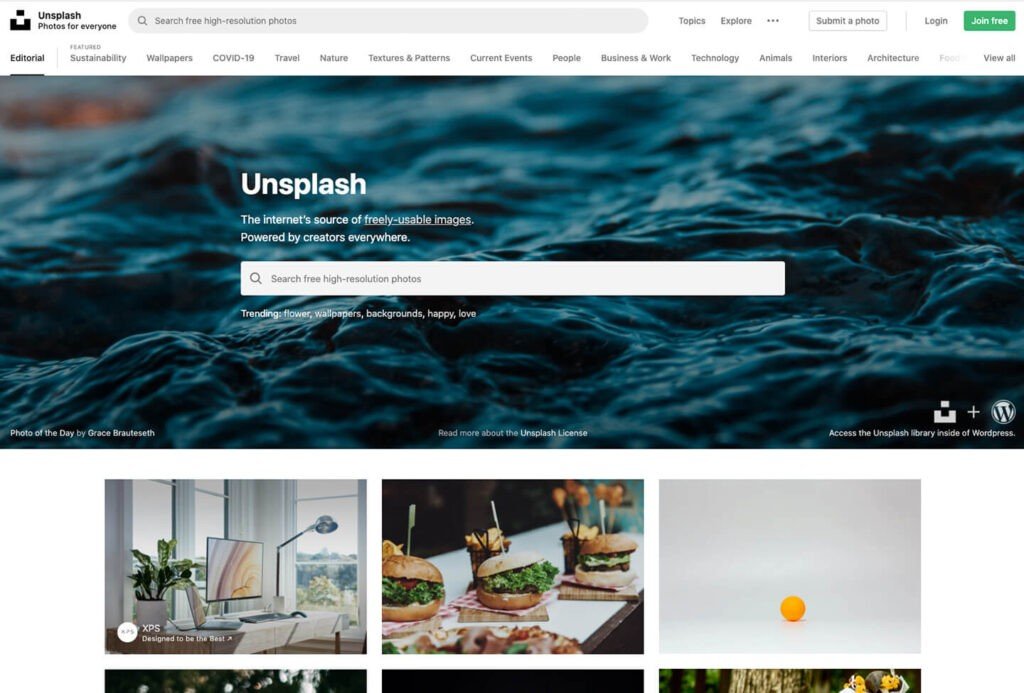 Banco De Imagenes Unsplash